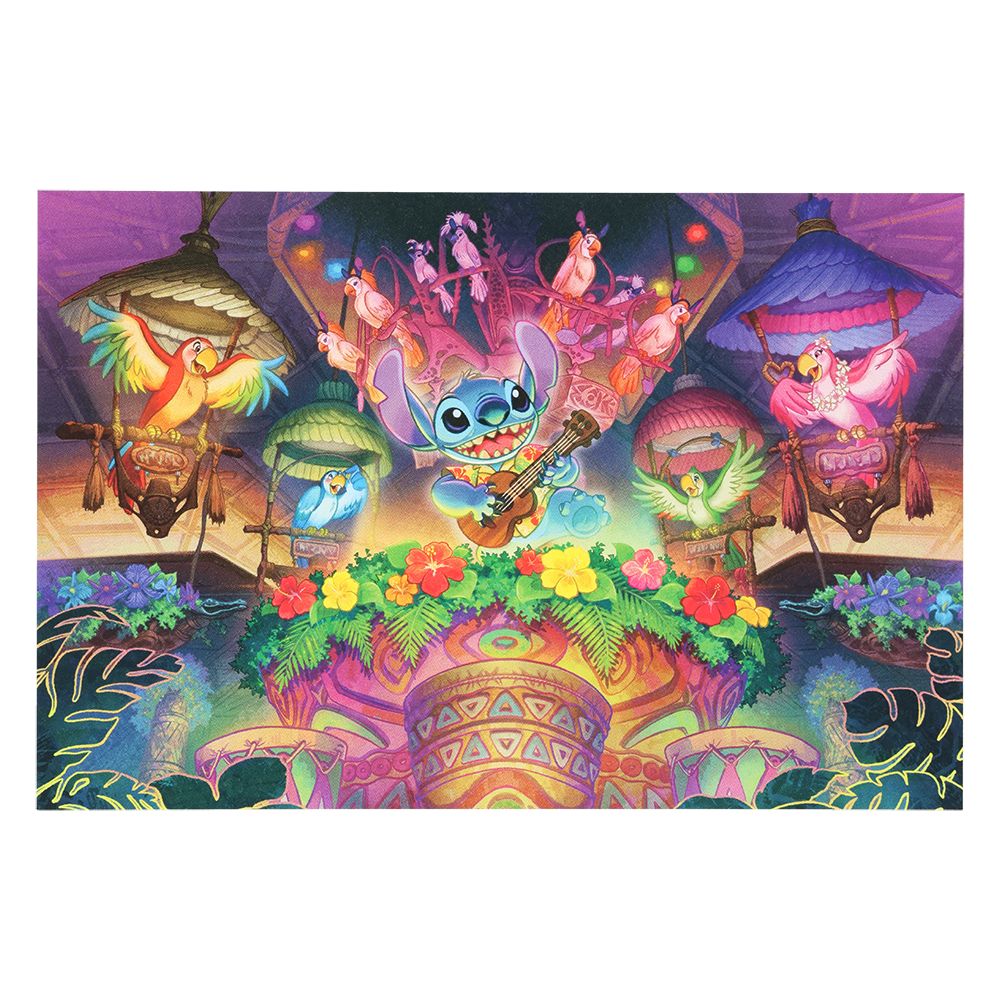 Postkarte Stitch – Tokyo Disney Resort, Lilo & Stitch Motiv