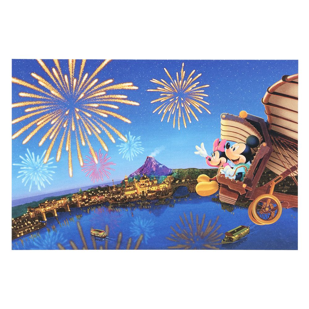 Postkarte Mickey & Minnie – Tokyo Disney Resort Design