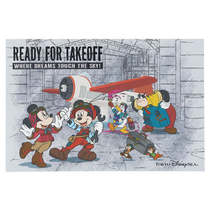 Postkartenset 2 Stück – Micky Maus und Freunde „Dreams Take Flight“ – Tokyo Disney Resort