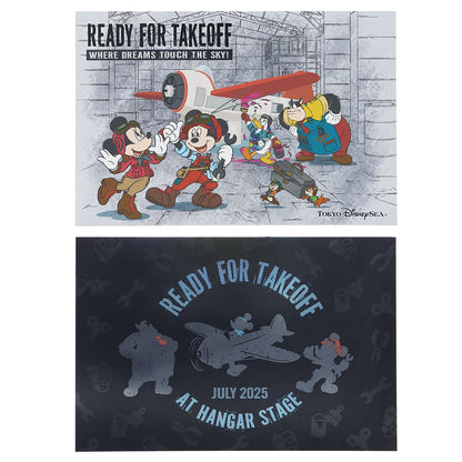 Postkartenset 2 Stück – Micky Maus und Freunde „Dreams Take Flight“ – Tokyo Disney Resort