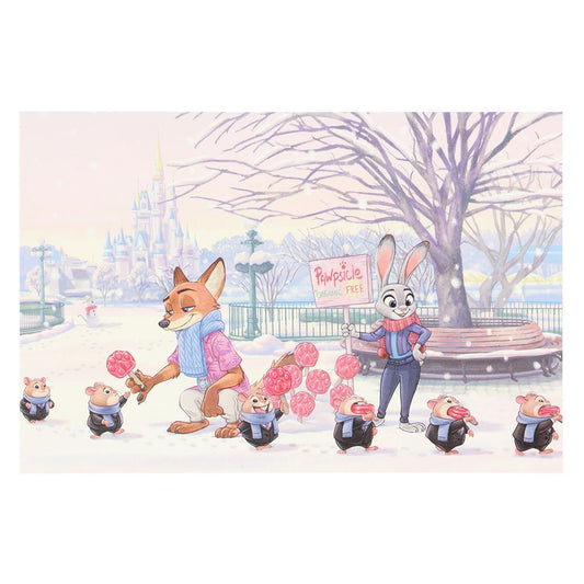 Postcard Zootopia – Judy Hopps & Nick Wilde – Tokyo Disney Resort