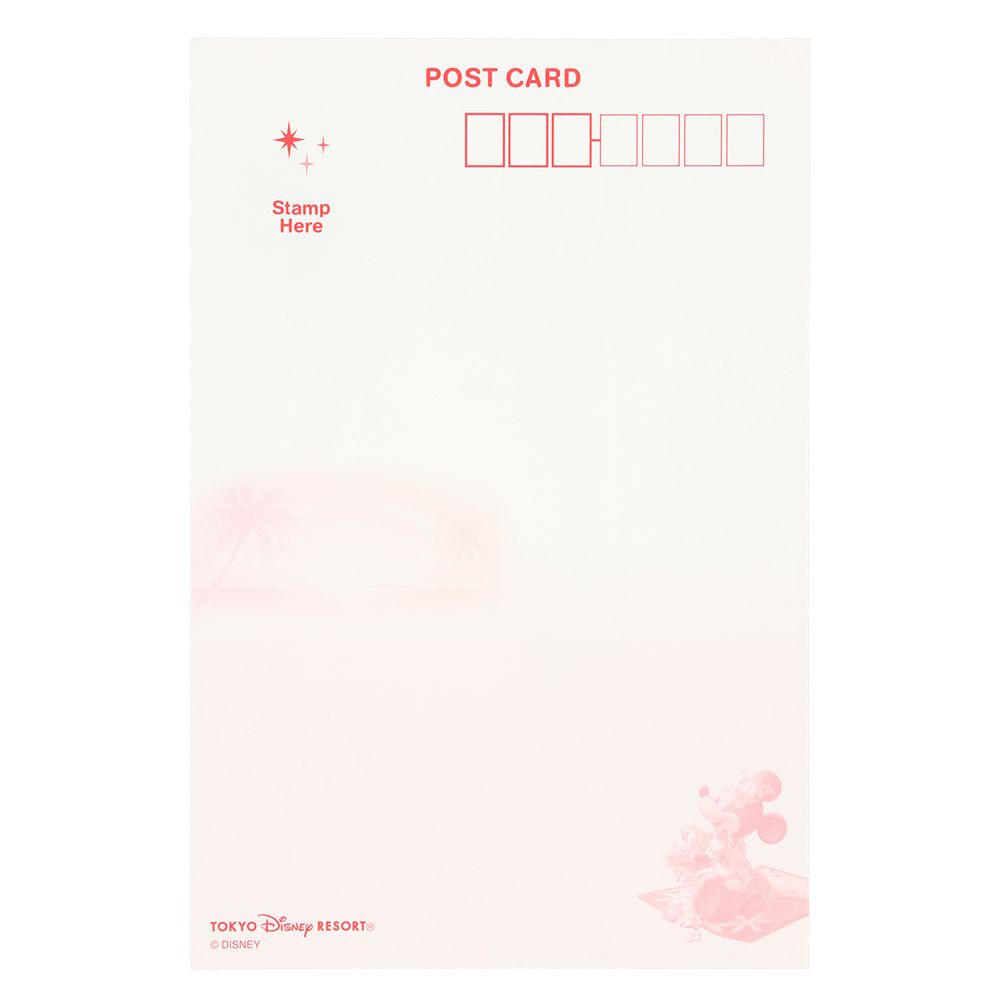 Postkarte Mickey Mouse und Freunde – Tokyo Disney Resort Motiv