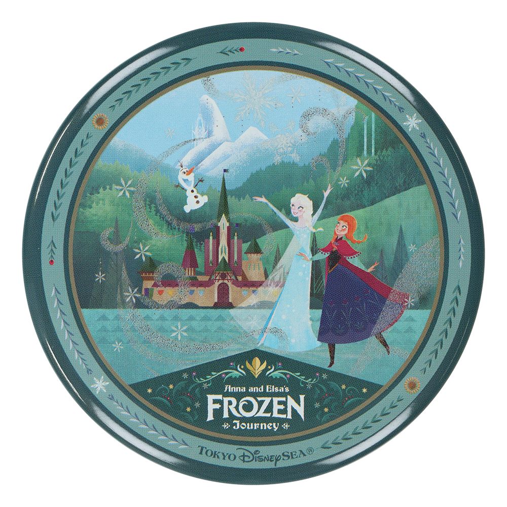 Pin Button Frozen - The Ice Queen - round pin (Ø 8.5 cm)
