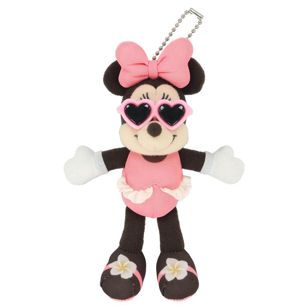 Mickey & Minnie Plüsch‑Charm – Schlüsselanhänger aus Tokyo Disney Resort (Blindbox)