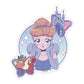 Cinderella Mini Deko Aufkleber Japan Disney Store