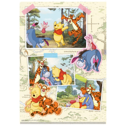 Winnie the Pooh Clear File E Japan Disney Store
