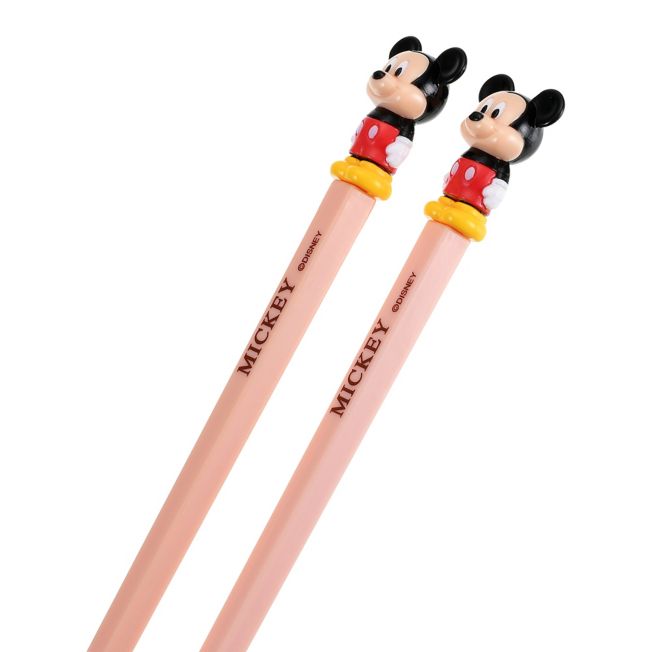 Disney Store - Mickey Essstäbchen mit Anhänger - Tischgeschirr Japan Disney Store