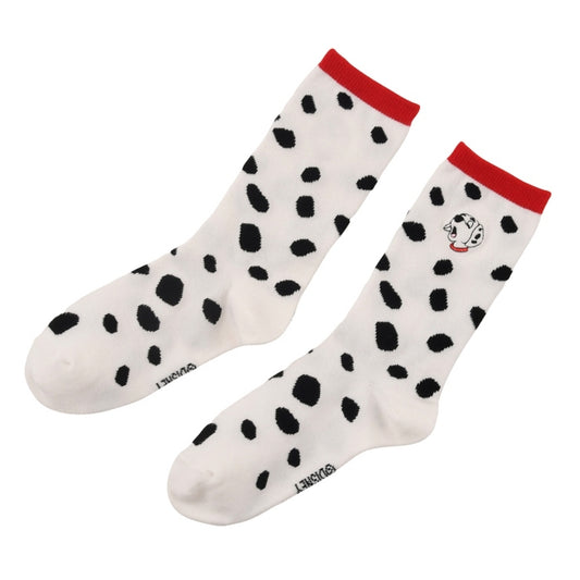 101 Dalmatiner Socken mit Gesichtsstickerei