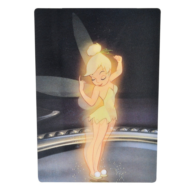 Tinkerbell Postkarte über dem Spiegel Lenticular Japan Disney Store