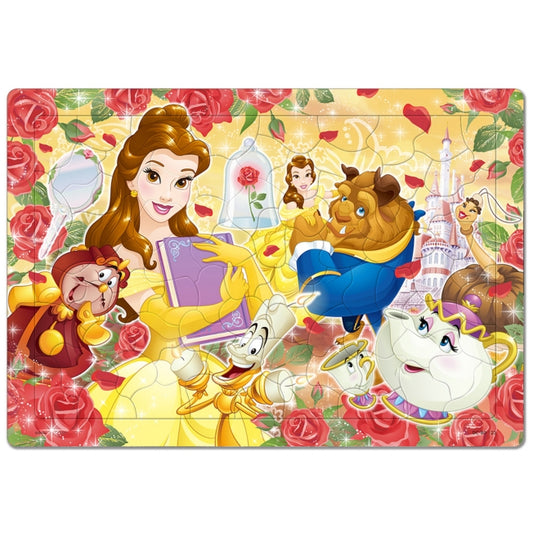 Die Schöne und das Biest Kinderpuzzle 80 Teile "Schöne Belle"