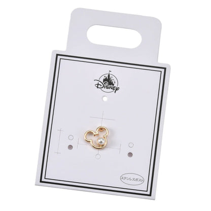Mickey Ohrring (für ein Ohr) mit Ikone & Perle Japan Disney Store