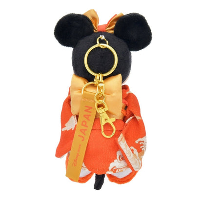 Minnie Plüsch Schlüsselanhänger Kimono Japan City Specific Japan Disney Store