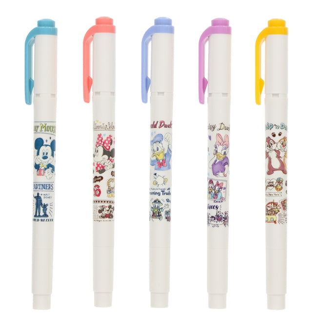 Mickey Mouse & Freunde 5 Farben 5 Stifte Marker Tokyo Resort Japan Disney Store