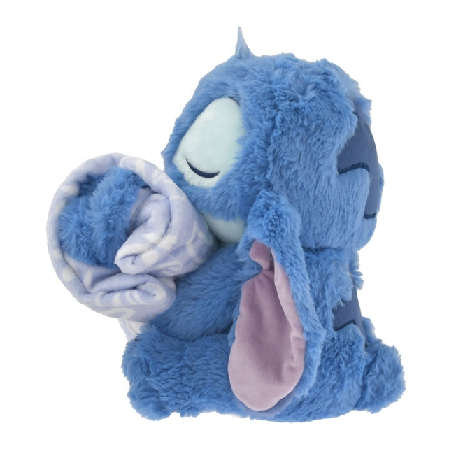 Stitch & Scrump Decke mit tropischem Muster und Plüschtier Japan Disney Store