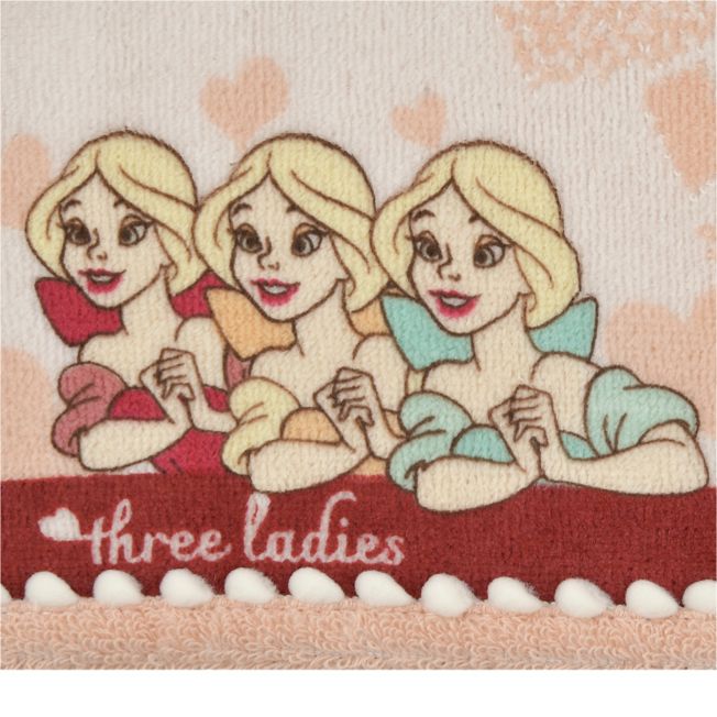 Cloriette, Lorlette, Porlette Mini Handtuch Muster Schöne und das Biest Japan Disney Store
