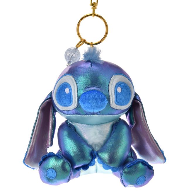 Stitch Glänzender Plüsch Schlüsselanhänger Japan Disney Store