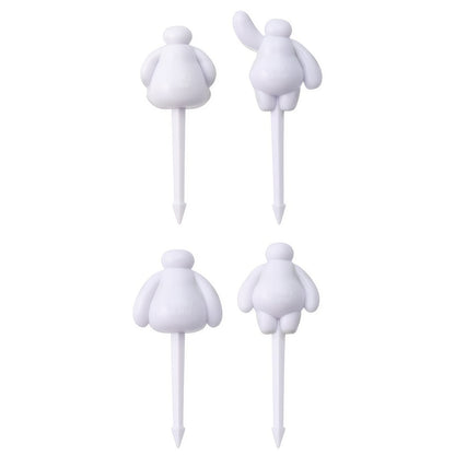 Baymax Lunch-Picks 4er-Set für Bento
