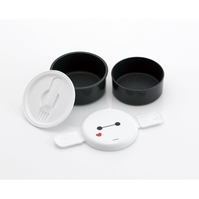 Disney Store - Antibakterielle runde Lunchbox 2-stufig 500ml Baymax ONWR1AG - Lunchbox Japan Disney Store