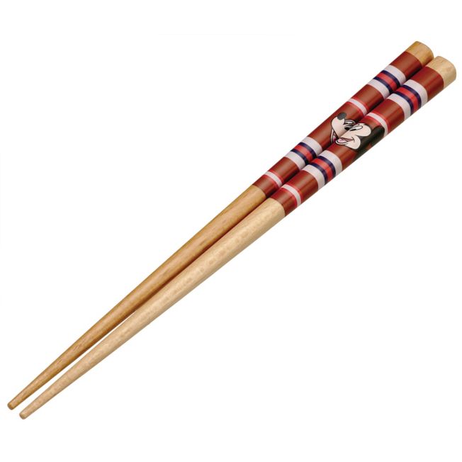 Disney Store - Mickey Mouse Eckige runde Stäbchen - Essstäbchen Japan Disney Store