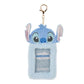 Stitch Kartenhalter mit flauschigem Schlüsselanhänger Japan Disney Store