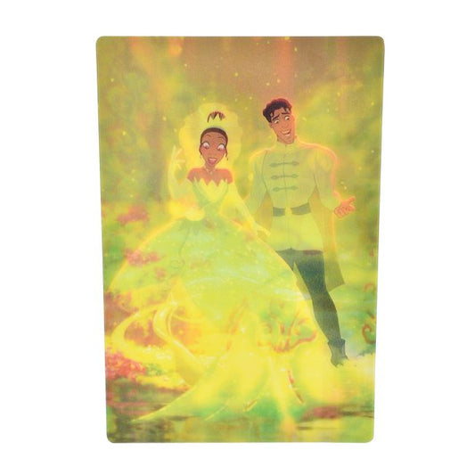 Prinzessin und der magische Kuss Postkarte Lenticular