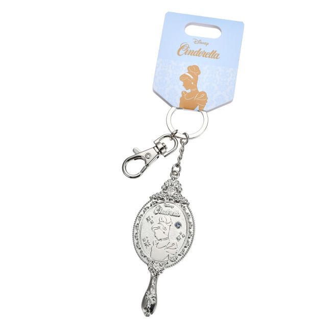 Disney Store - Cinderella Schlüsselanhänger mit Spiegel WISHING YOU A LOVELY DAY - Accessoire Japan Disney Store
