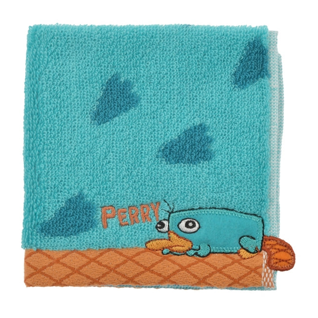 Perry Mini Handtuch Muster Phineas und Ferb Japan Disney Store