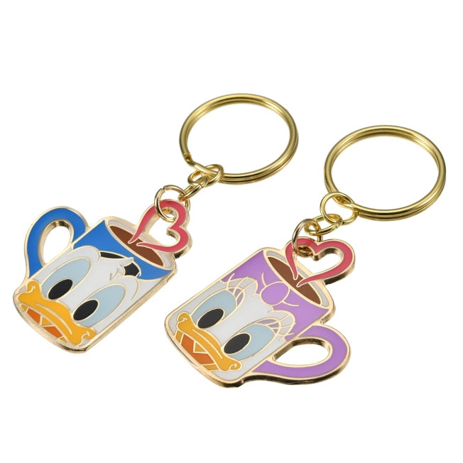Donald & Daisy Schlüsselanhänger-Paar Japan Disney Store