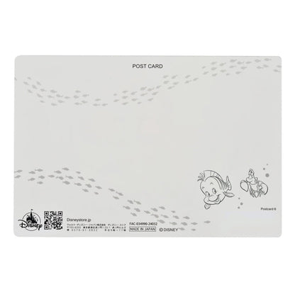 Ariel, Flounder, Sebastian Postkarte Lenticular Japan Disney Store