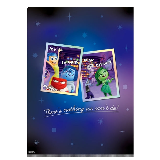 Inside Out 2 Doppel-Pocket Klarsichthülle Japan Disney Store