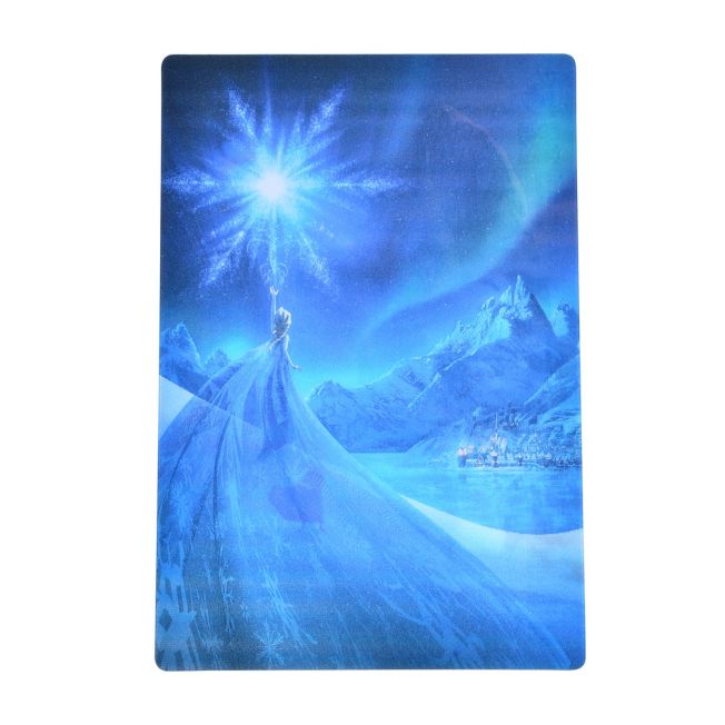 Anna & Elsa Eisburg Lenticular Postkarte Japan Disney Store