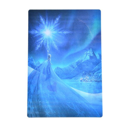 Anna & Elsa Eisburg Lenticular Postkarte Japan Disney Store
