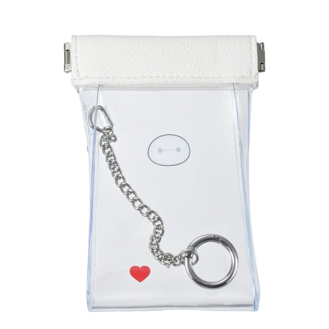 Baymax Clear Pouch mit Karabiner - Kosmetiktasche Japan Disney Store