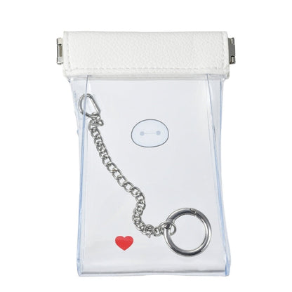 Baymax Clear Pouch mit Karabiner - Kosmetiktasche Japan Disney Store