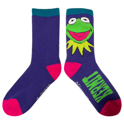 Disney Kuschelsocken Kermit – Winterliche Thermosocken mit Fleece-Futter