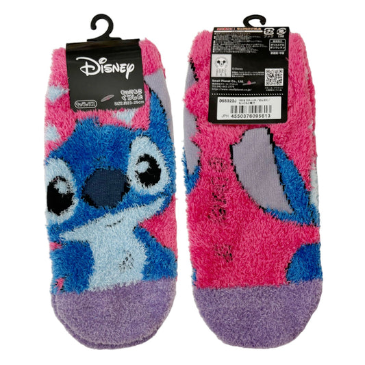 Disney Kuschelsocken Stitch - Dreieck Motiv - Für Herbst & Winter