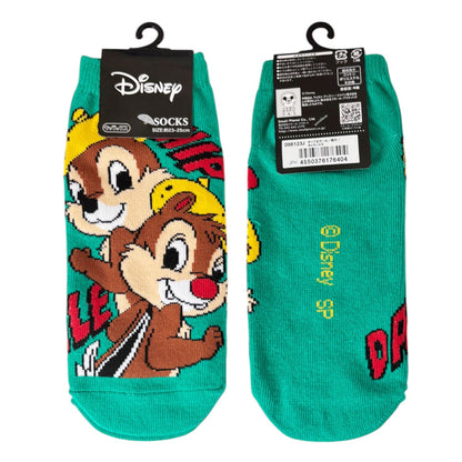 Disney Socken Chip & Chap – Beret-Design – Damen Grösse 23-25 cm