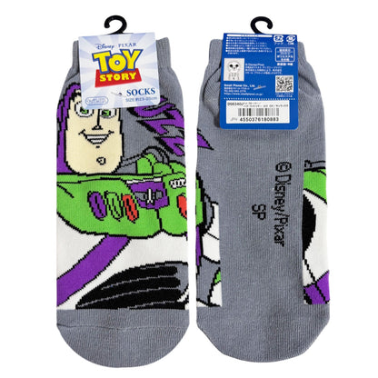 Disney Socken Toy Story Buzz Lightyear – Grau mit Logo