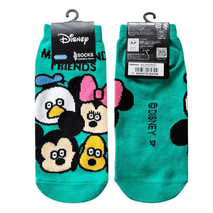 Disney Socken 4 Gesichter – Seiji Matsumoto Design – Damen 23–25 cm