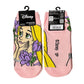 Disney Socken Rapunzel mit Blumenmotiv – Damen Knöchellänge