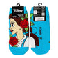 Disney Socken Belle – Die Schöne und das Biest – Blumenmotiv – Damen 23–25cm