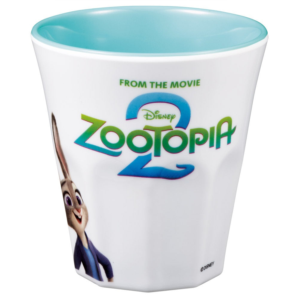 Zootopia 2 Melamine Cup – Nick & Judy Kids' Mug, Break-Resistant, Dishwasher-Safe, Handleless, 270 ml
