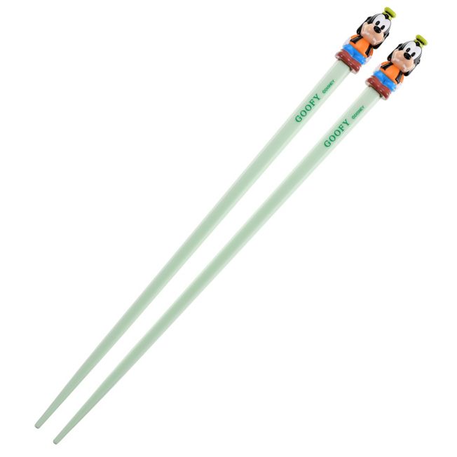 Disney Store - Goofy Essstäbchen mit Maskottchen - Tischgeschirr Japan Disney Store