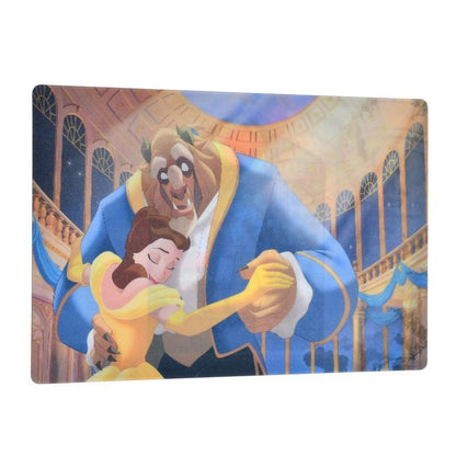Die Schöne und das Biest Tanz Lenticular Postkarte Japan Disney Store