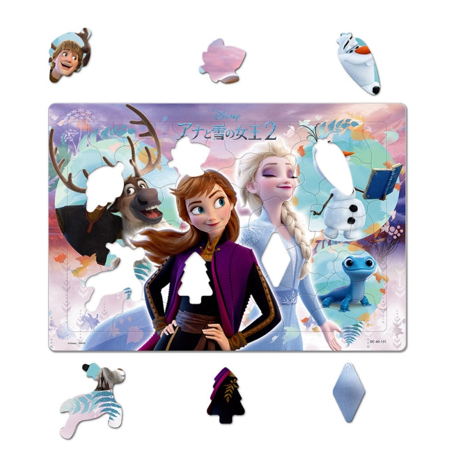 Die Eiskönigin 2 Kinderpuzzle 60 Teile "Ein Herz, Ein Gedanke" Japan Disney Store