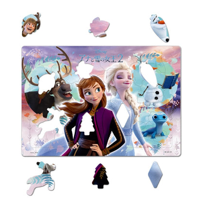 Die Eiskönigin 2 Kinderpuzzle 60 Teile "Ein Herz, Ein Gedanke" Japan Disney Store