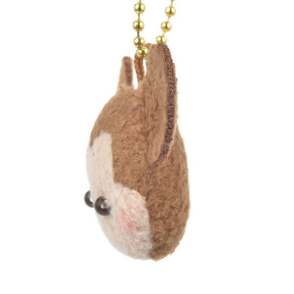 Mickey Maus Plüsch Schlüsselanhänger Little Face Japan Disney Store