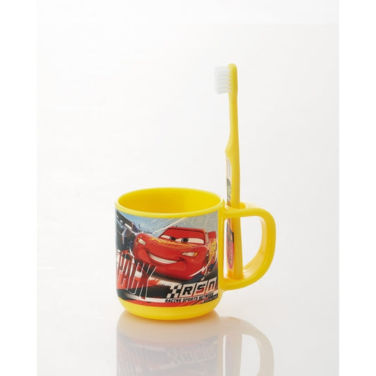 Cars Becher mit Ständer & Zahnbürstenset