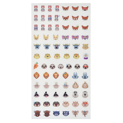 Zootopia Mini Icon Style Aufkleber Japan Disney Store