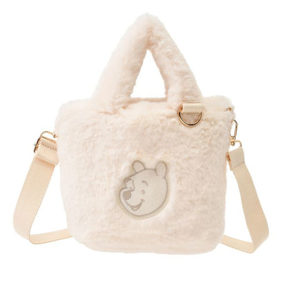 Winnie the Pooh 2-Wege-Fell-Einkaufstasche Japan Disney Store